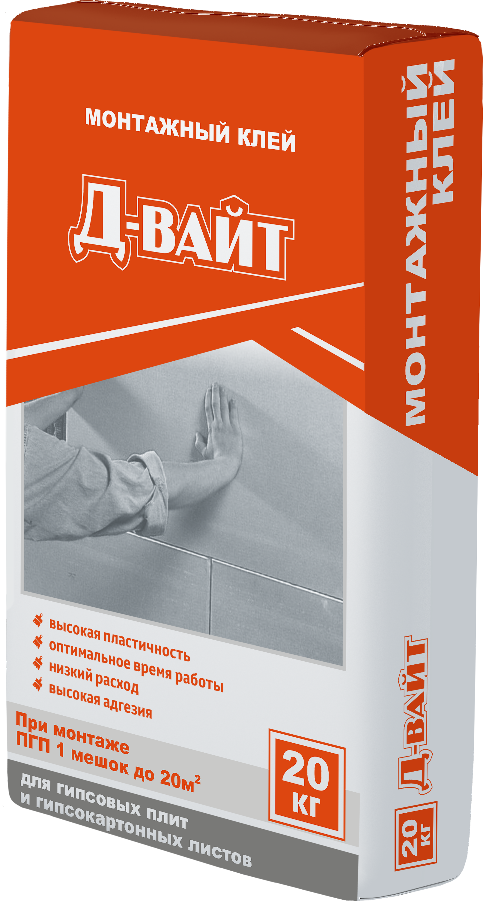 Д-Вайт Монтажный клей 20 кг