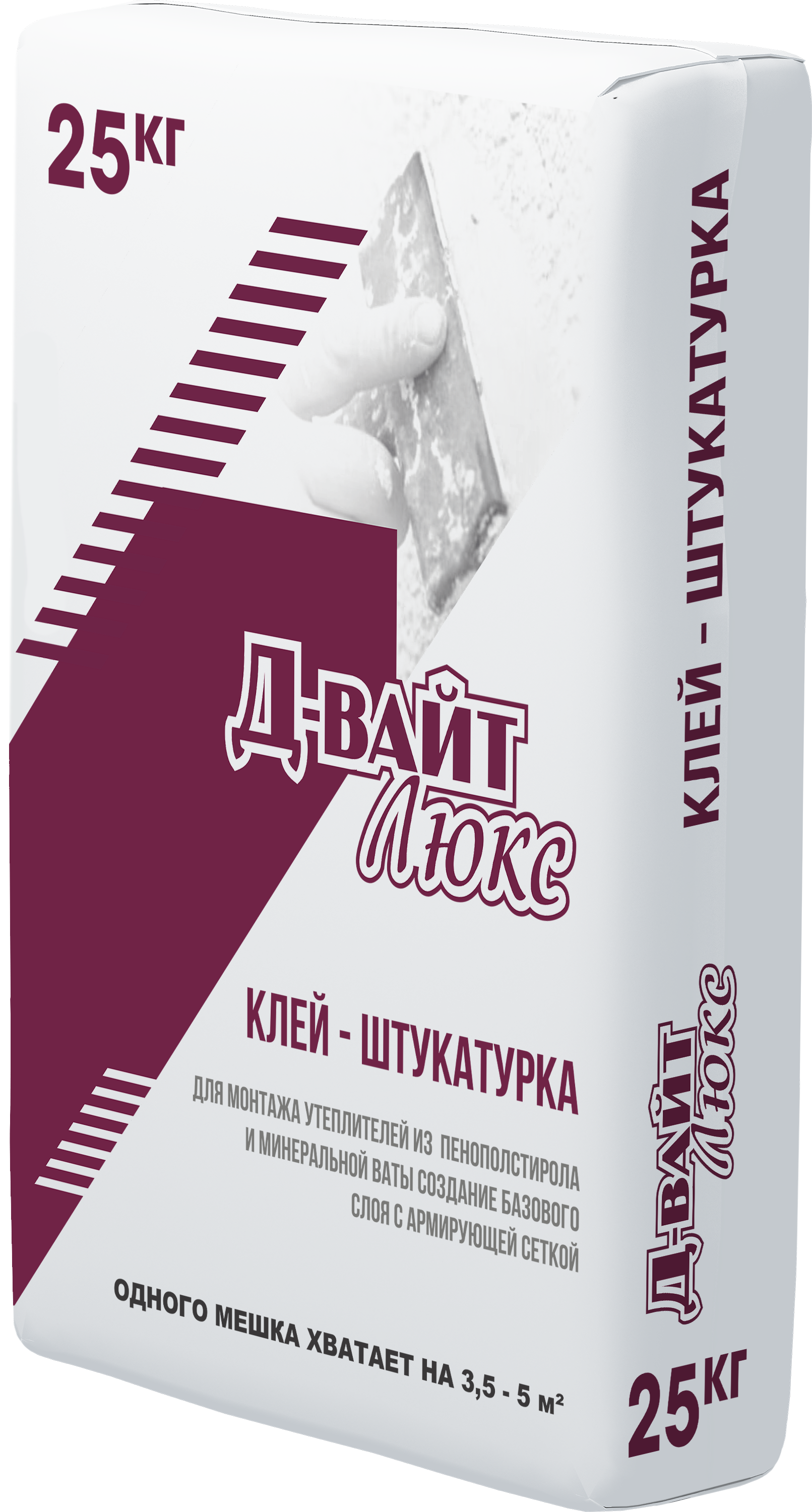 Д-Вайт Люкс Клей-штукатурка 25 кг