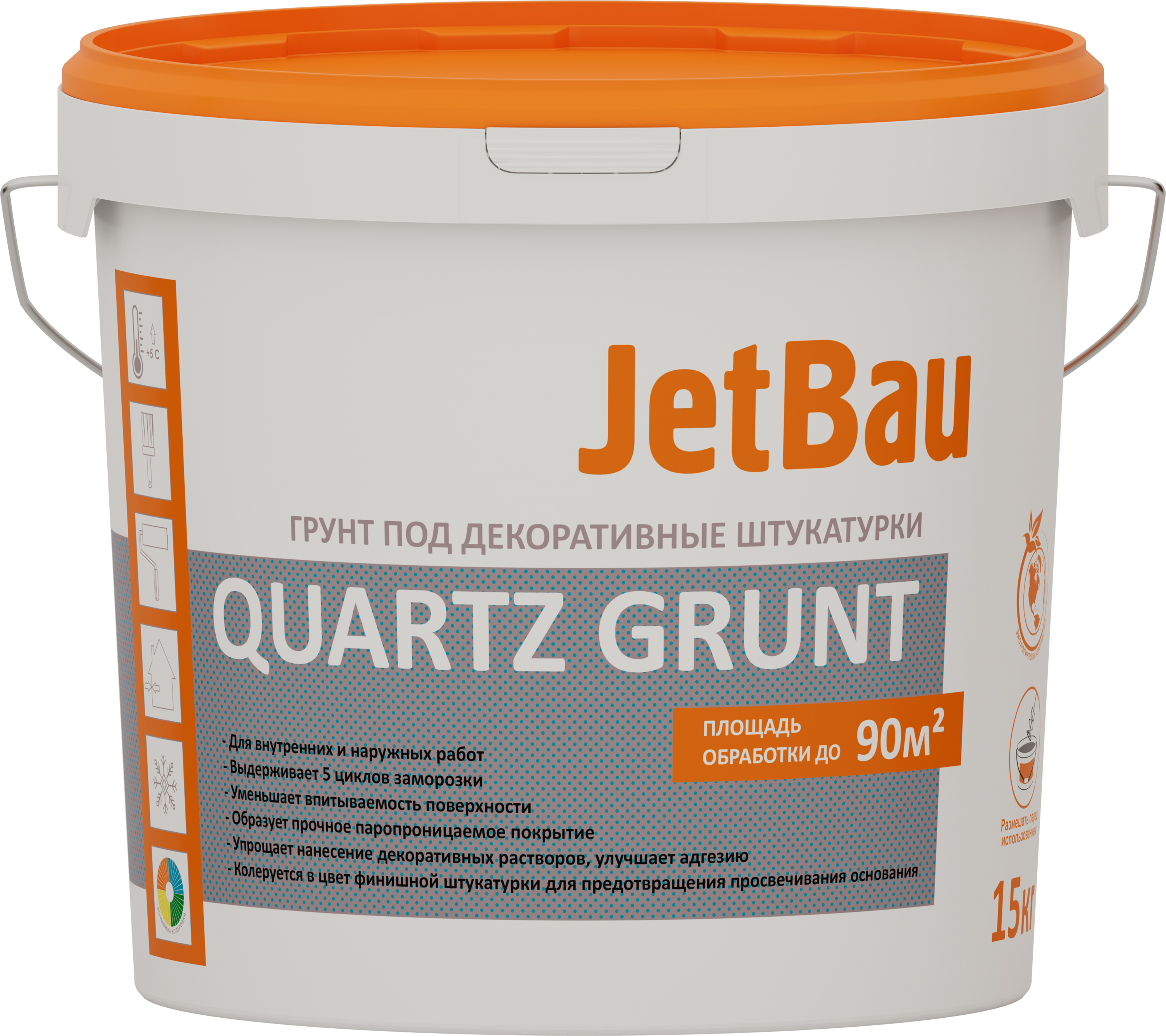 JetBau Quartz Grunt грунтовка 15 кг