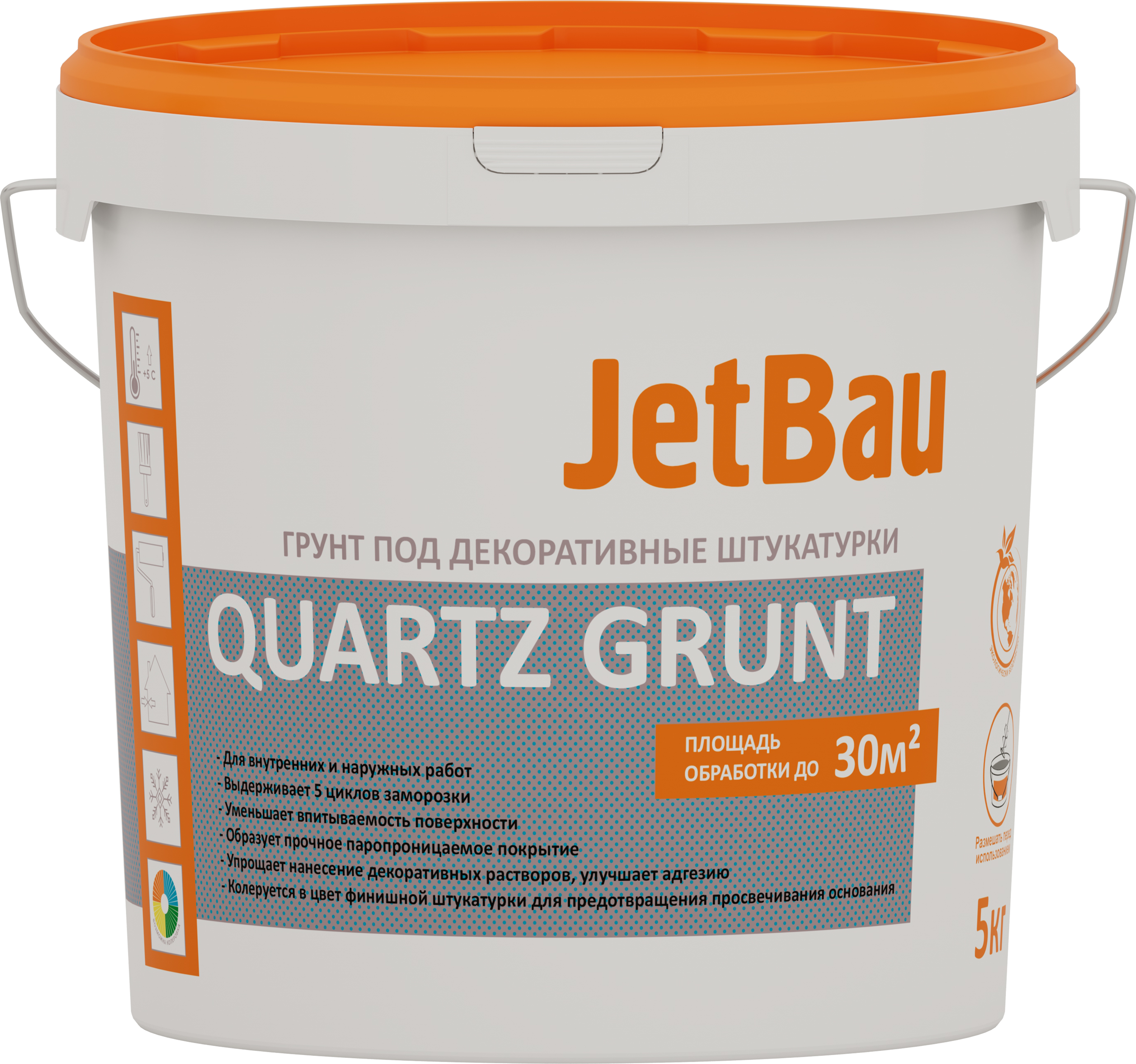JetBau Quartz Grunt грунтовка 5 кг